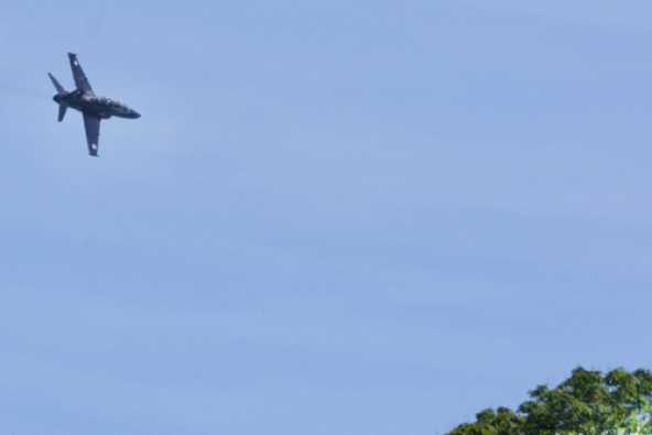06 July 2023 - 14:06:42

------------------
RAF Hawk trainer flypast